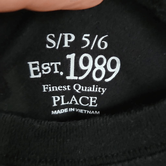 Children's Place Kids S Black Tee Control The Game Videogame Theme 100% Cotton - Picture 5 of 5